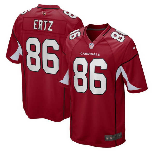 mens nike zach ertz cardinal arizona cardinals player game jersey